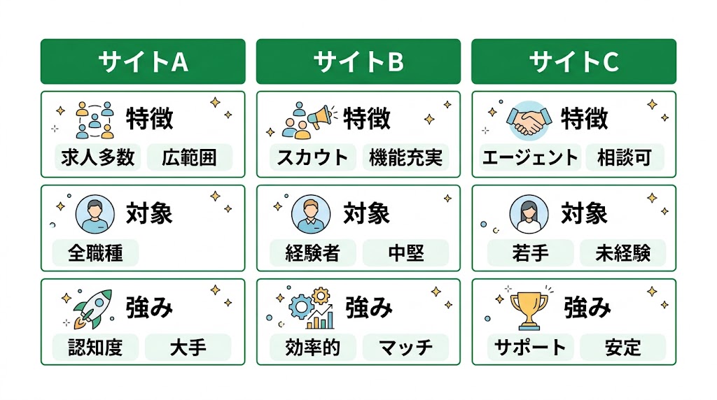 歯科向け求人サイト比較｜主要6社の費用と特徴