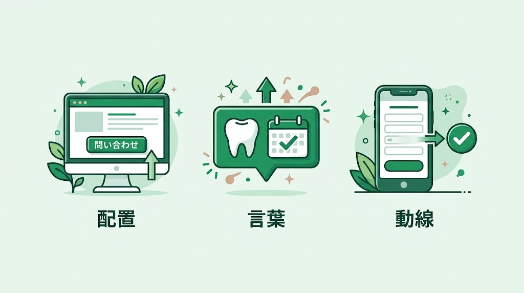 歯科ランディングページ制作|問い合わせを増やす7つのポイント
