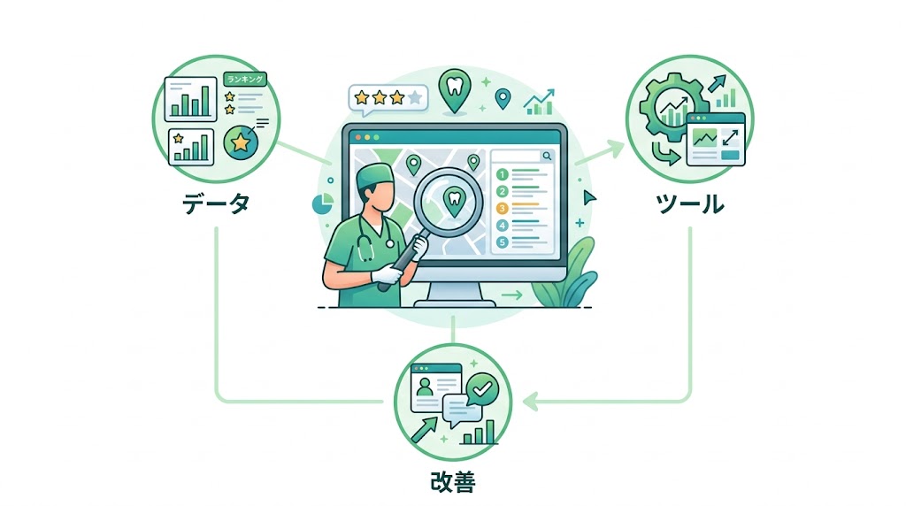 歯科MEO競合分析の方法｜差別化に活かす実践手順