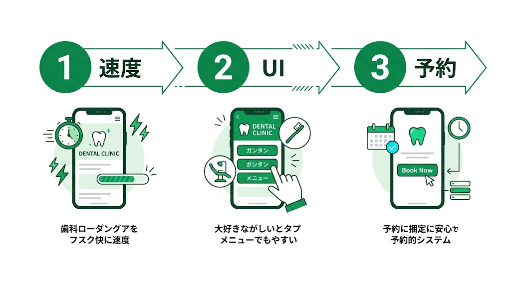 歯科ホームページのスマホ対応｜重要性と実践手順