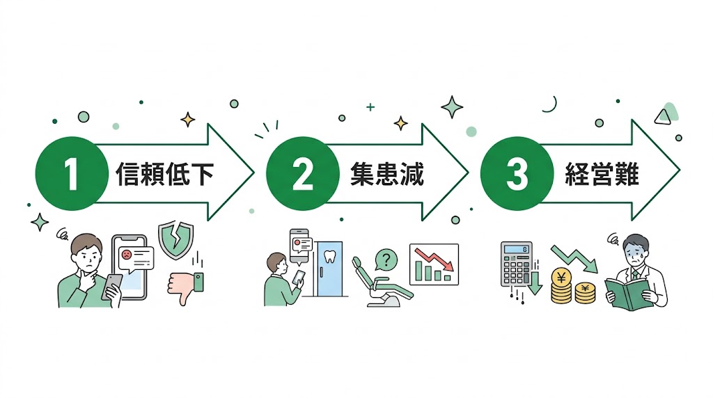歯科の悪い口コミ対処法｜評判回復の実践ガイド