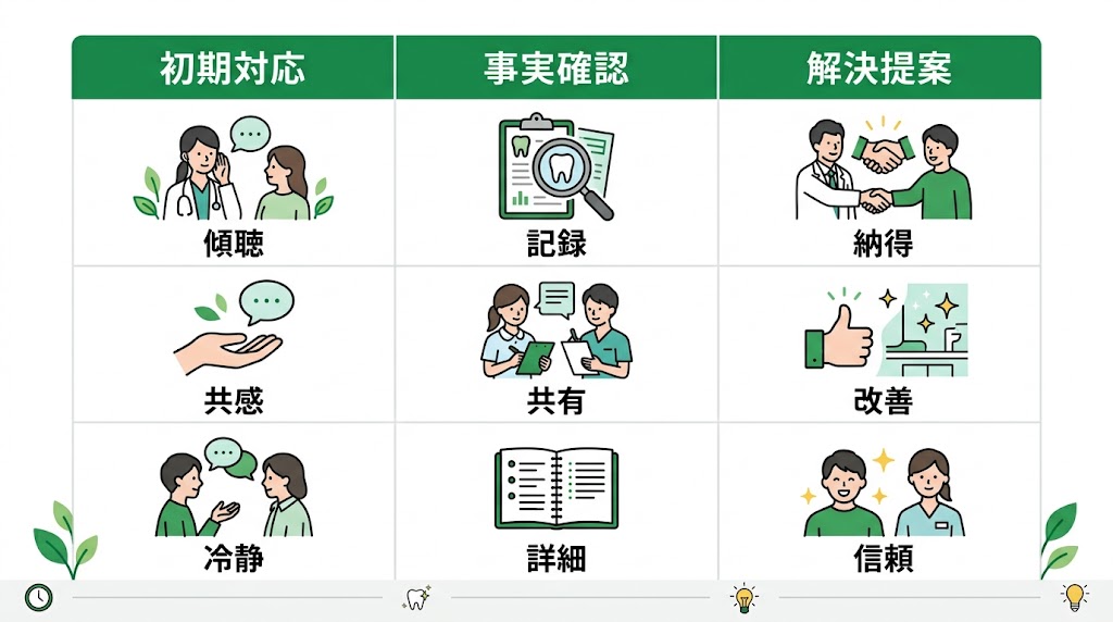 歯科の悪い口コミ対処法｜評判回復の実践ガイド