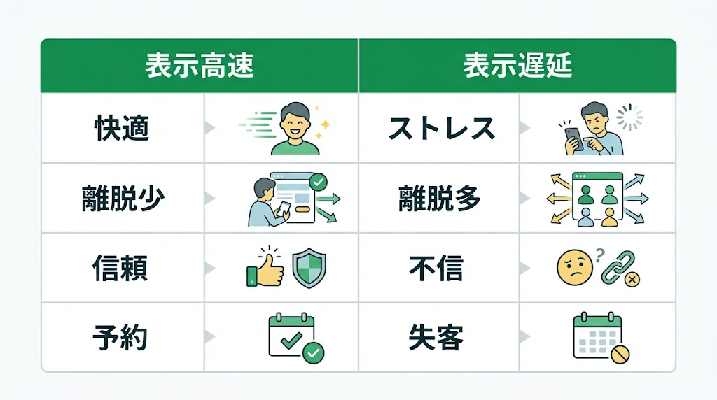 歯科サイトのページ表示速度を改善する方法