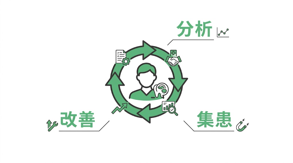 歯科医院の集患PDCAサイクルの回し方を解説