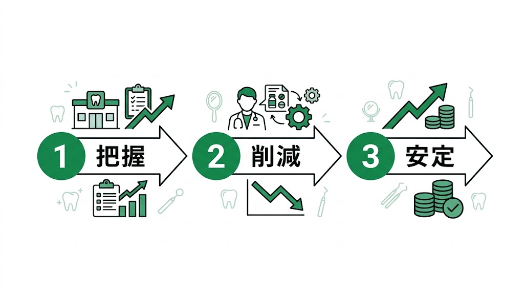 歯科医院の利益率を改善する経費削減と実践策