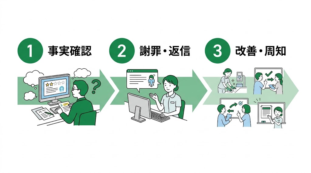 歯科医院の口コミ返信ガイド｜好印象テンプレと対処法
