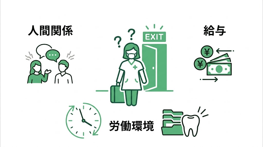 歯科スタッフの離職防止対策｜定着率を高める実践法