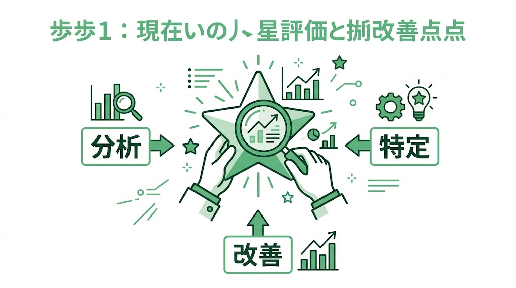 歯科の口コミ星評価を上げる｜実践改善5ステップ