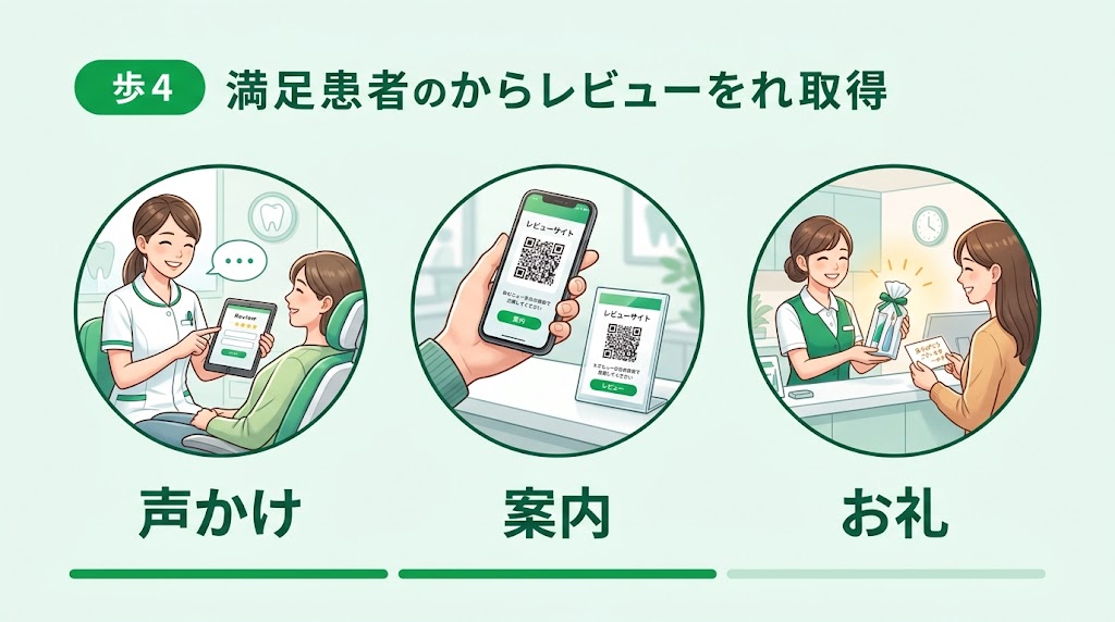 歯科の口コミ星評価を上げる｜実践改善5ステップ