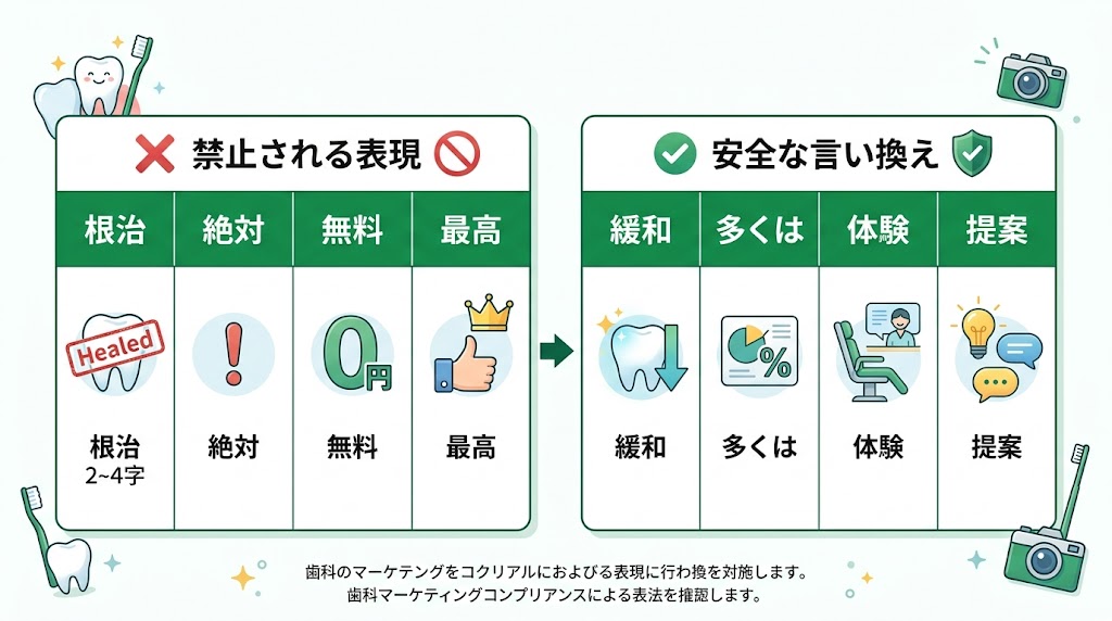 歯科動画の医療広告ガイドライン|違反しない運用法