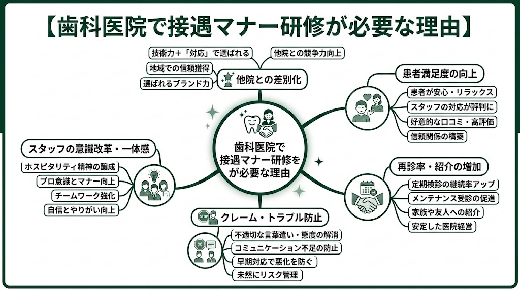 歯科の接遇マナー研修|スタッフ教育の実践手順