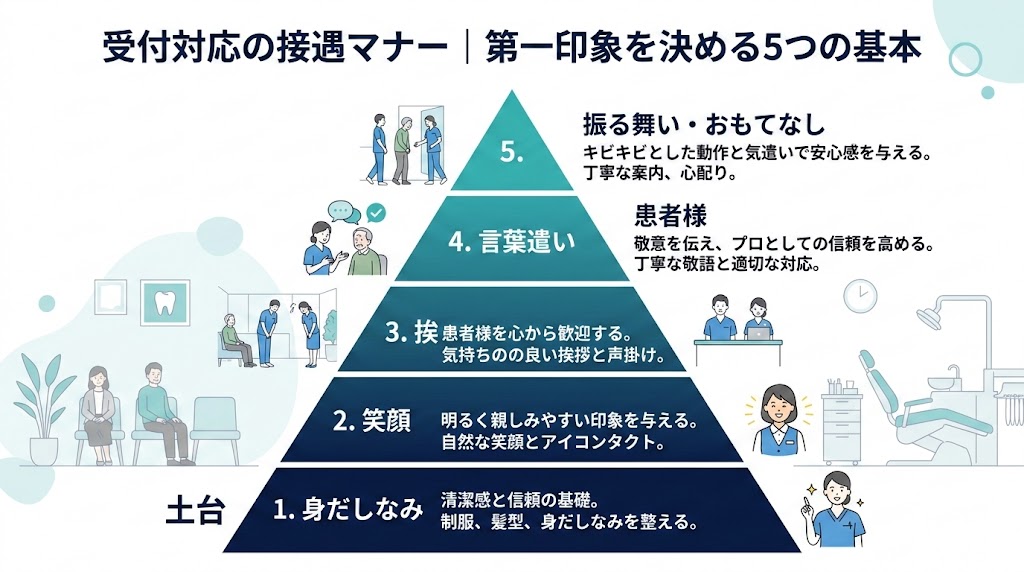 歯科の接遇マナー研修|スタッフ教育の実践手順