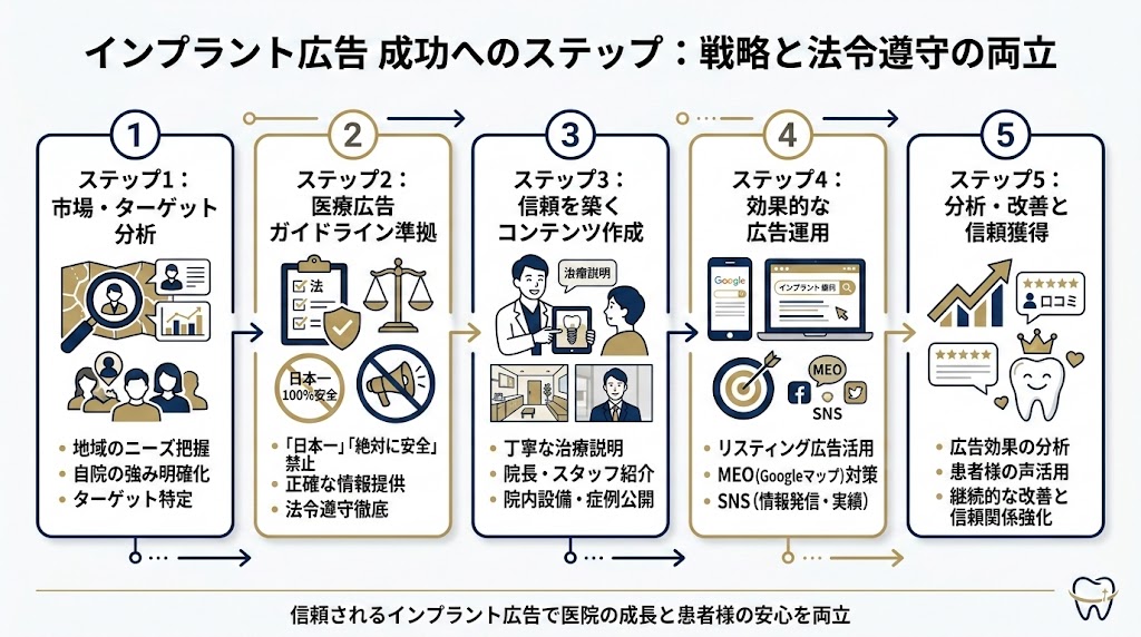 インプラント広告で集患を増やす戦略と実践ガイド