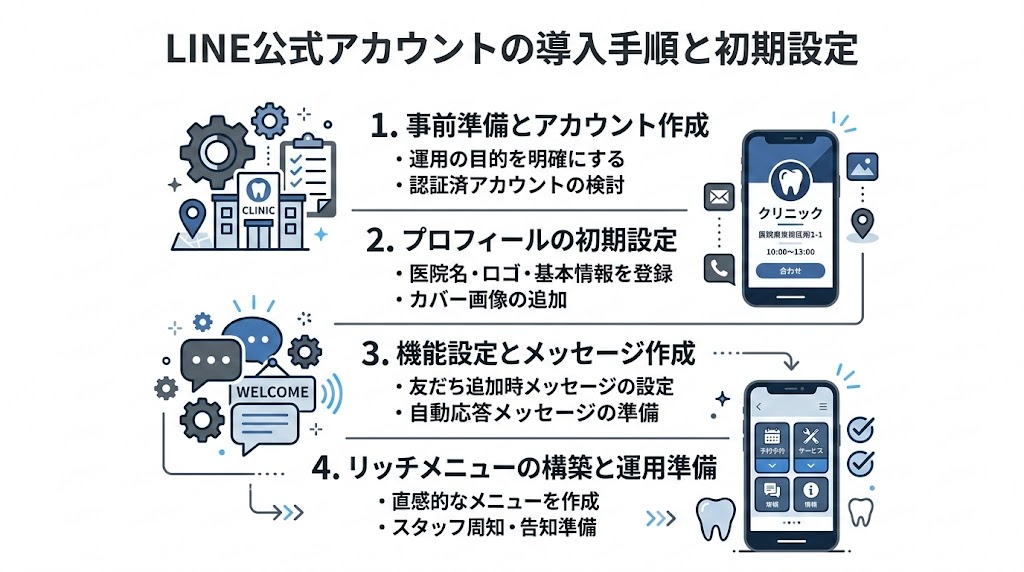 歯科医院のLINE公式アカウント活用法｜完全ガイド