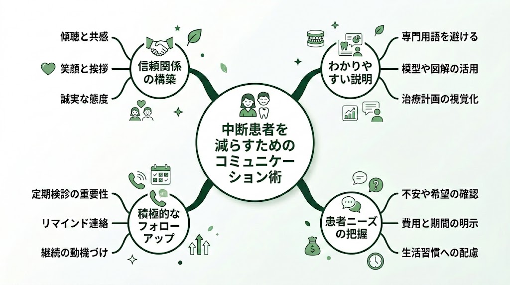 歯科リコール率を上げる方法｜中断防止の実践7施策
