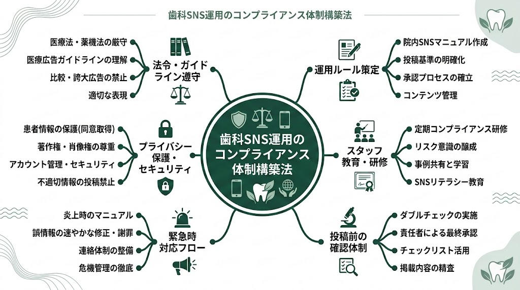 歯科SNSと医療広告ガイドライン｜違反しない運用術