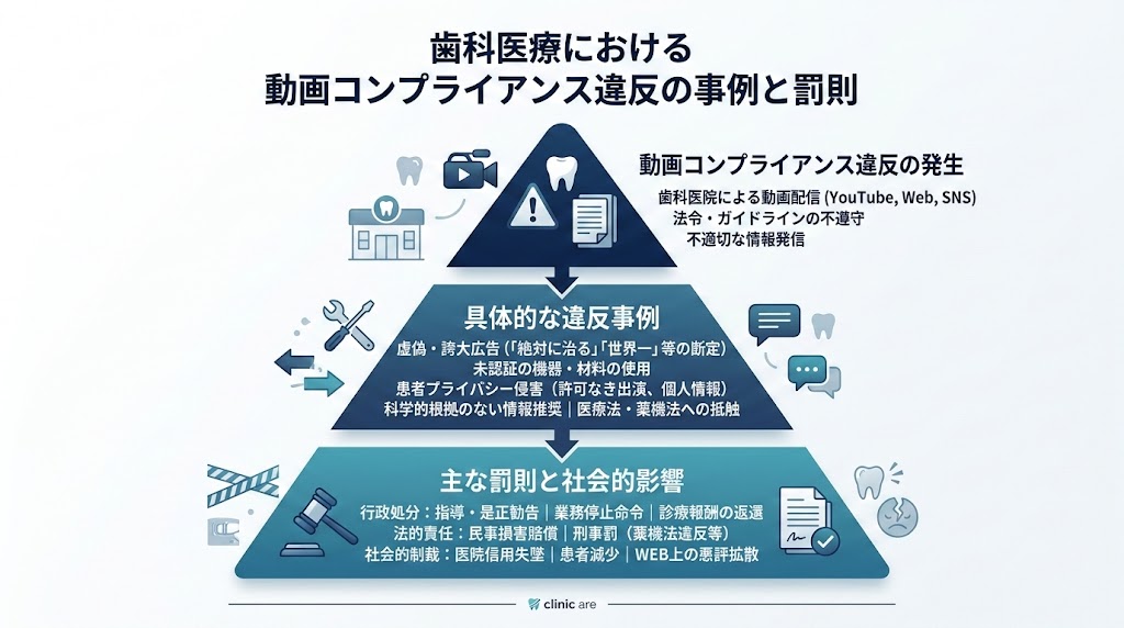 歯科動画の医療広告ガイドライン|違反しない運用法