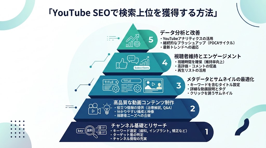 歯科医院のYouTube始め方｜動画集患の実践ガイド